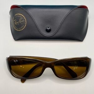 Ray-Ban Ladies Beate Wrap Sunglasses RB2116-PSJ-921 Made in Italy